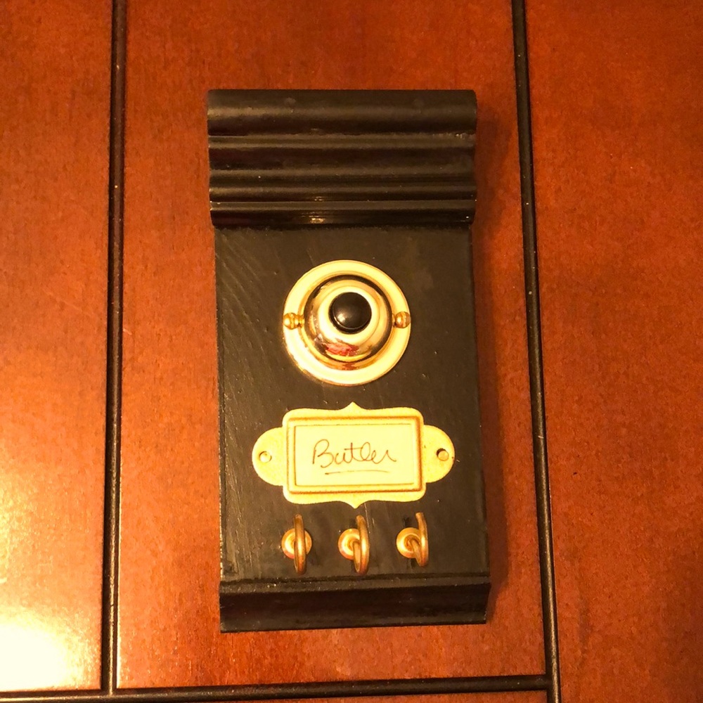 Vintage Doorbell Key Holder!
